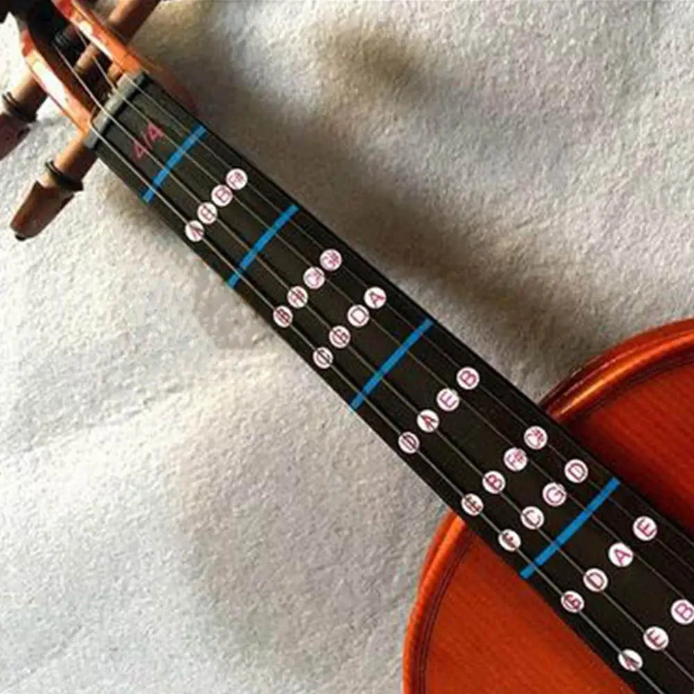 Violin Finger Guide Stickers – Fret Markers for Beginners Violin Accessory Axl