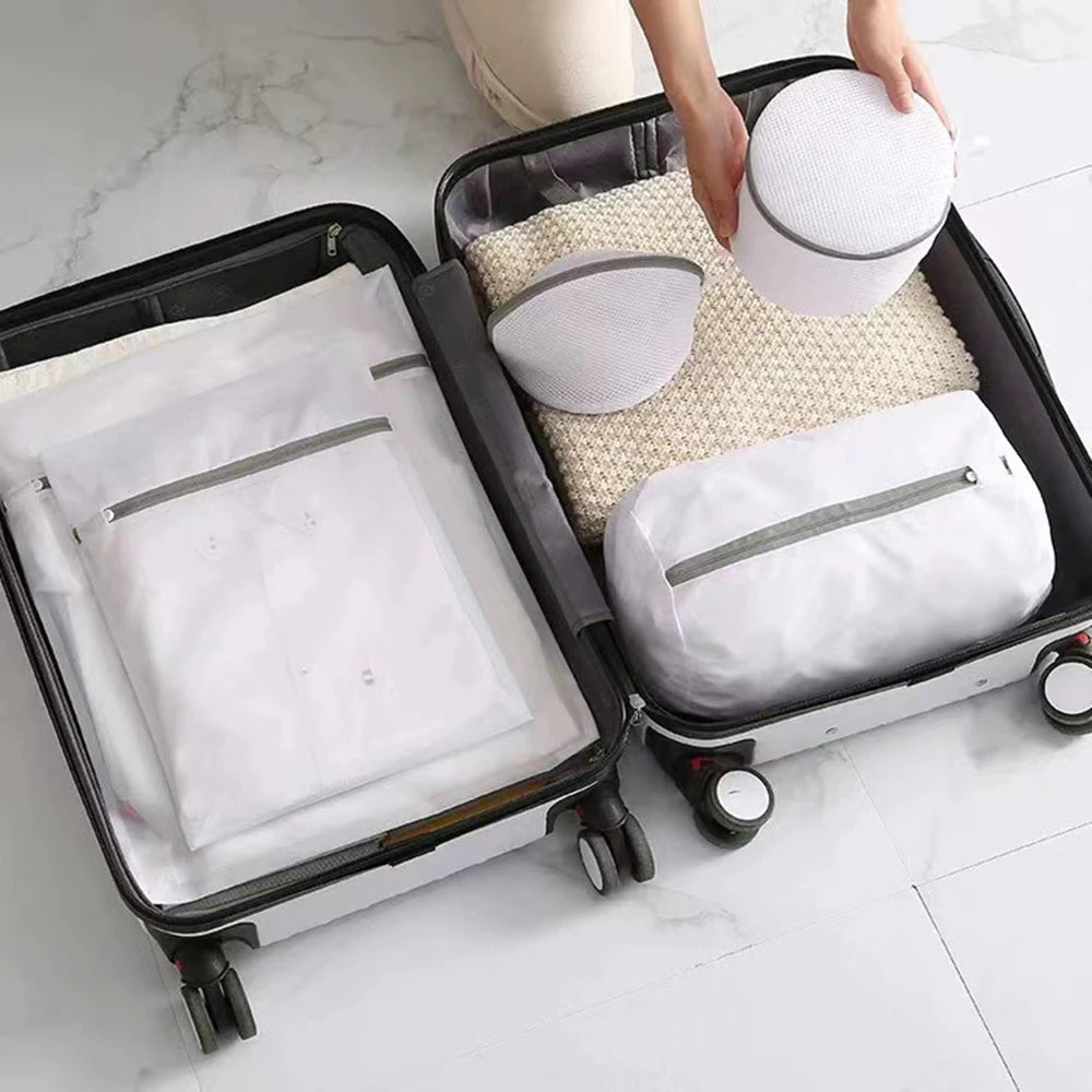 Mesh Laundry Bags for Delicates – 2/3/5 Pack Wash & Travel Mesh Laundry Bags Axl