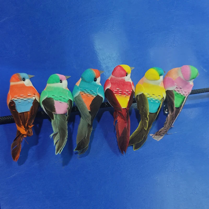 Realistic Artificial Bird Figurine – Home & Garden Decor Bird Figurine Decor Axl clip style