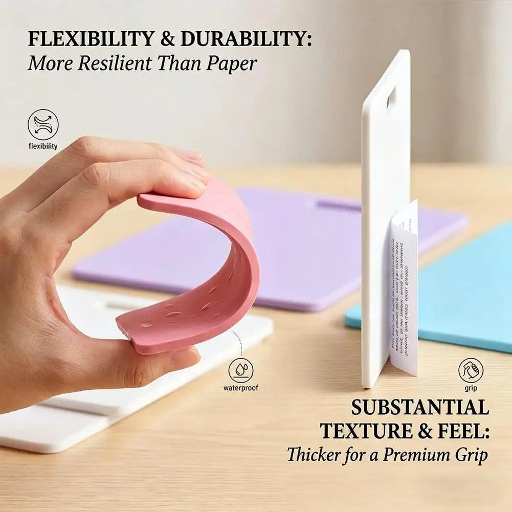 Reusable Wipeable Badge Card – Erasable Self-Adhesive Label Reusable Badge Label Axl