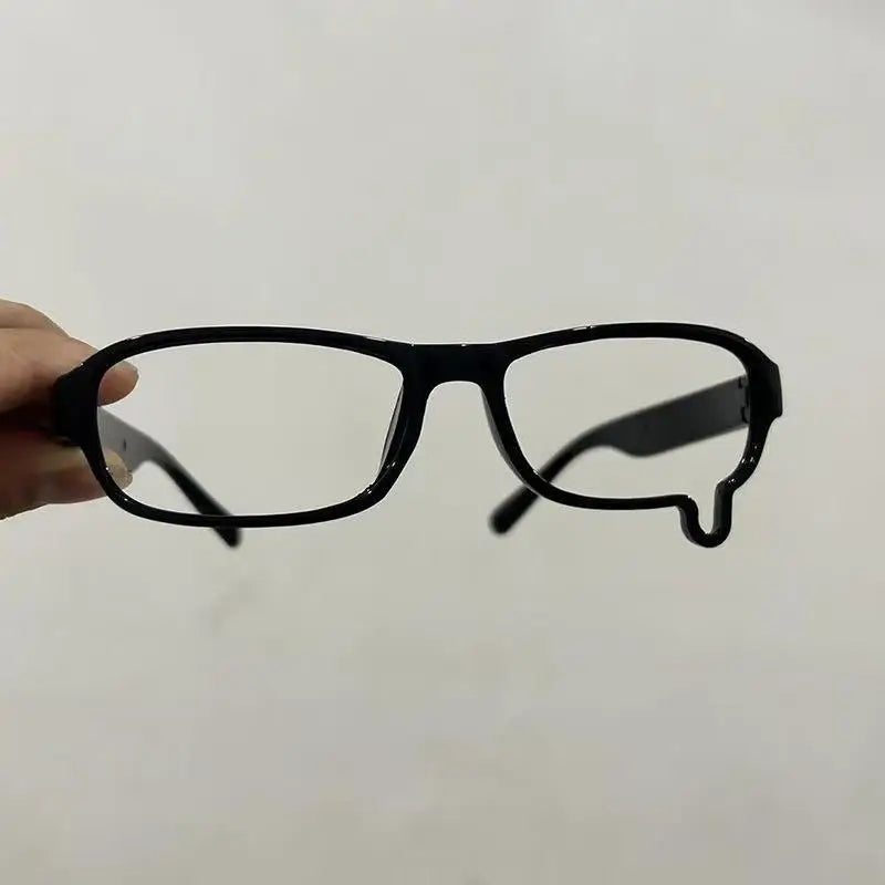 Y2K Anime Crying Tears Glasses Frame | Kawaii Cosplay Accessory Cosplay Glasses Frame Axl A1