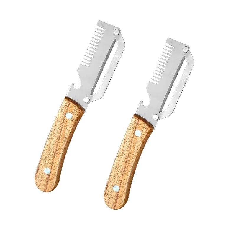 Stainless Steel Vegetable Peeler with Wooden Handle Vegetable Peeler Axl 2pcs peeler