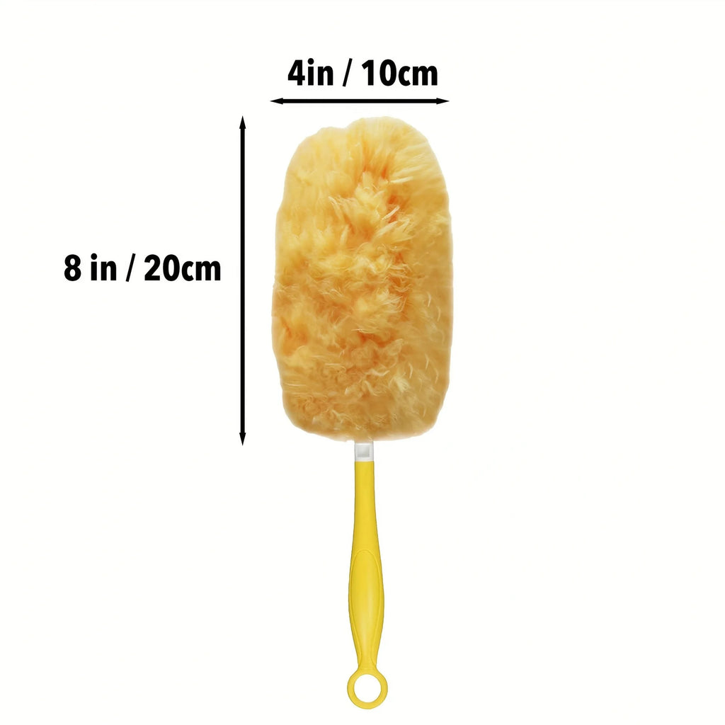 Double-Sided 360° Microfiber Electrostatic Duster – Dust & Webs Microfiber Duster Axl