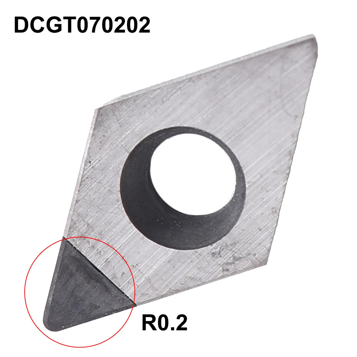 PCD Carbide Turning Inserts for Aluminum, Brass & Plastics Carbide Turning Inserts Axl DCGT070202 China Mainland