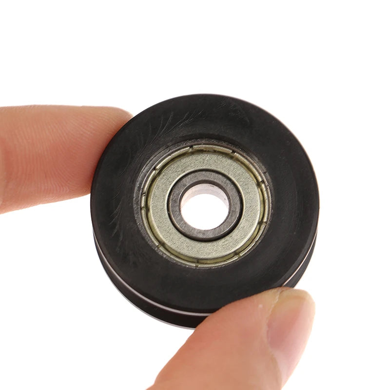 U Groove Roller Pulley Wheel – 626 Bearing for Sliding Doors Roller Pulley Wheel Axl