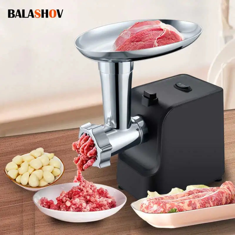 BALASHOV Electric Meat Grinder & Sausage Stuffer – 750W Electric Meat Grinder Axl