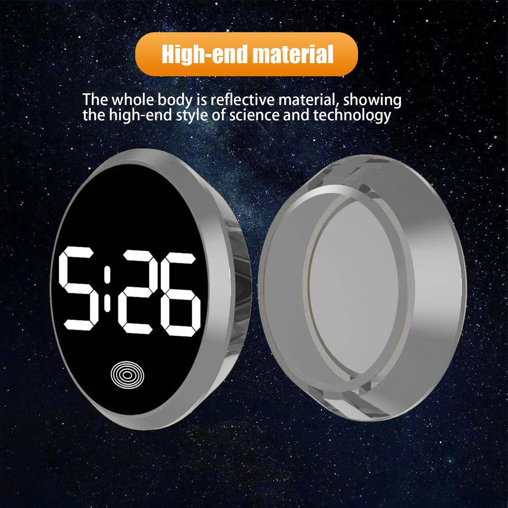 Car LED Clock Touch-Control Dashboard Digital Watch | RV & Travel Car Dashboard Clock Axl