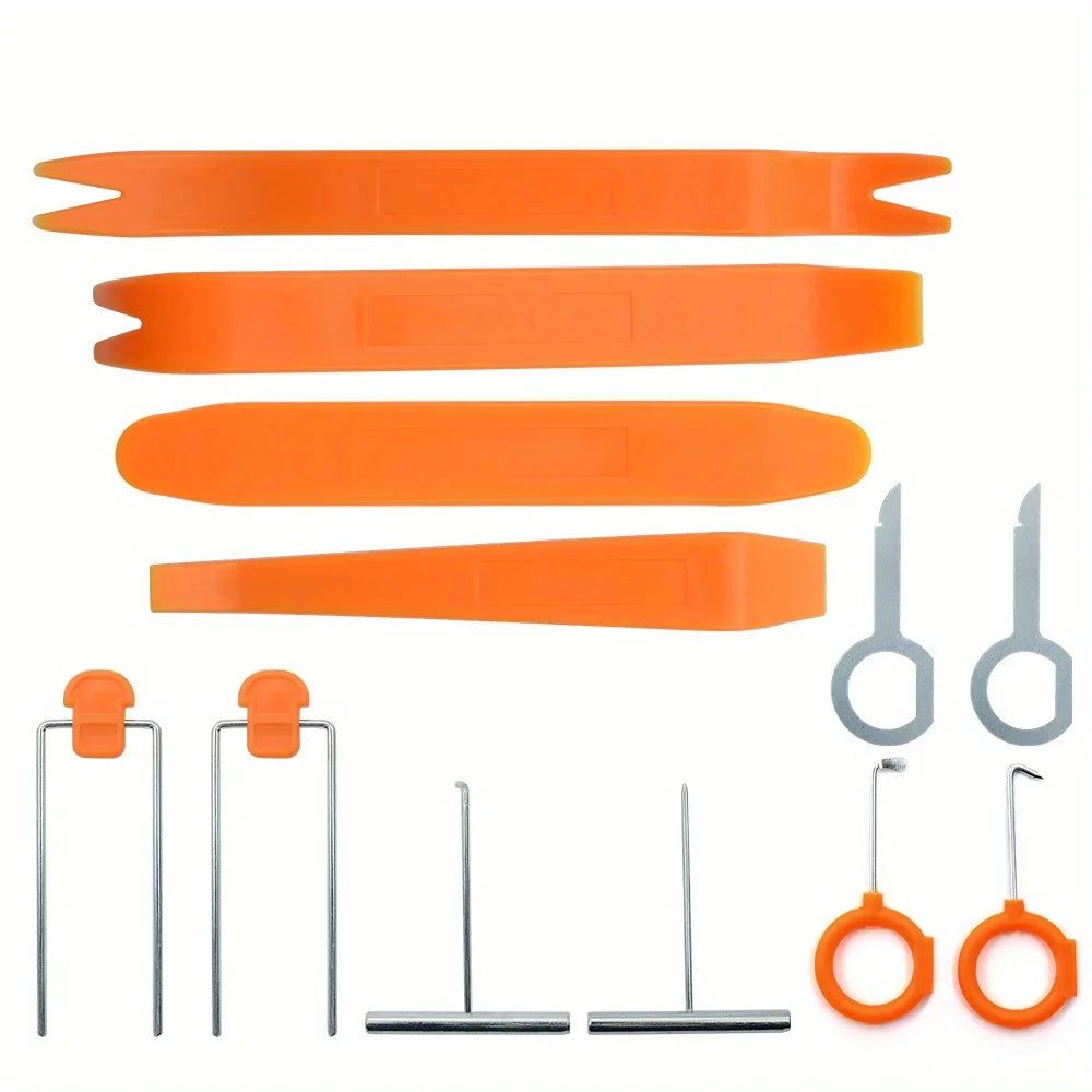 Car Panel Removal Pry Tool Kit – Trim, Dash & Door Clip Set Auto Trim Pry Kit Axl