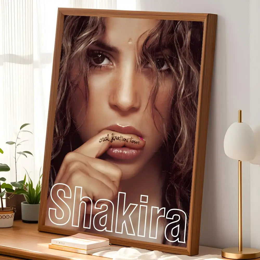 Shakira HD Self-Stick PVC Wall Poster – Waterproof Wall Art Wall Art Poster Axl