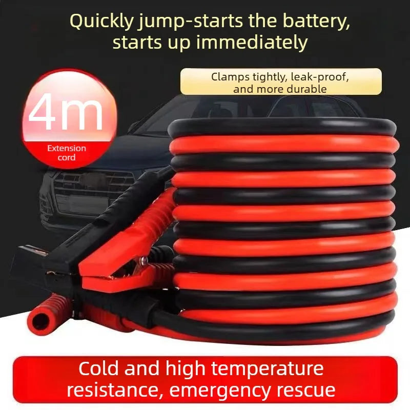 2000A Heavy Duty Jumper Cables 4M – Car Battery Booster Jumper Cables Axl