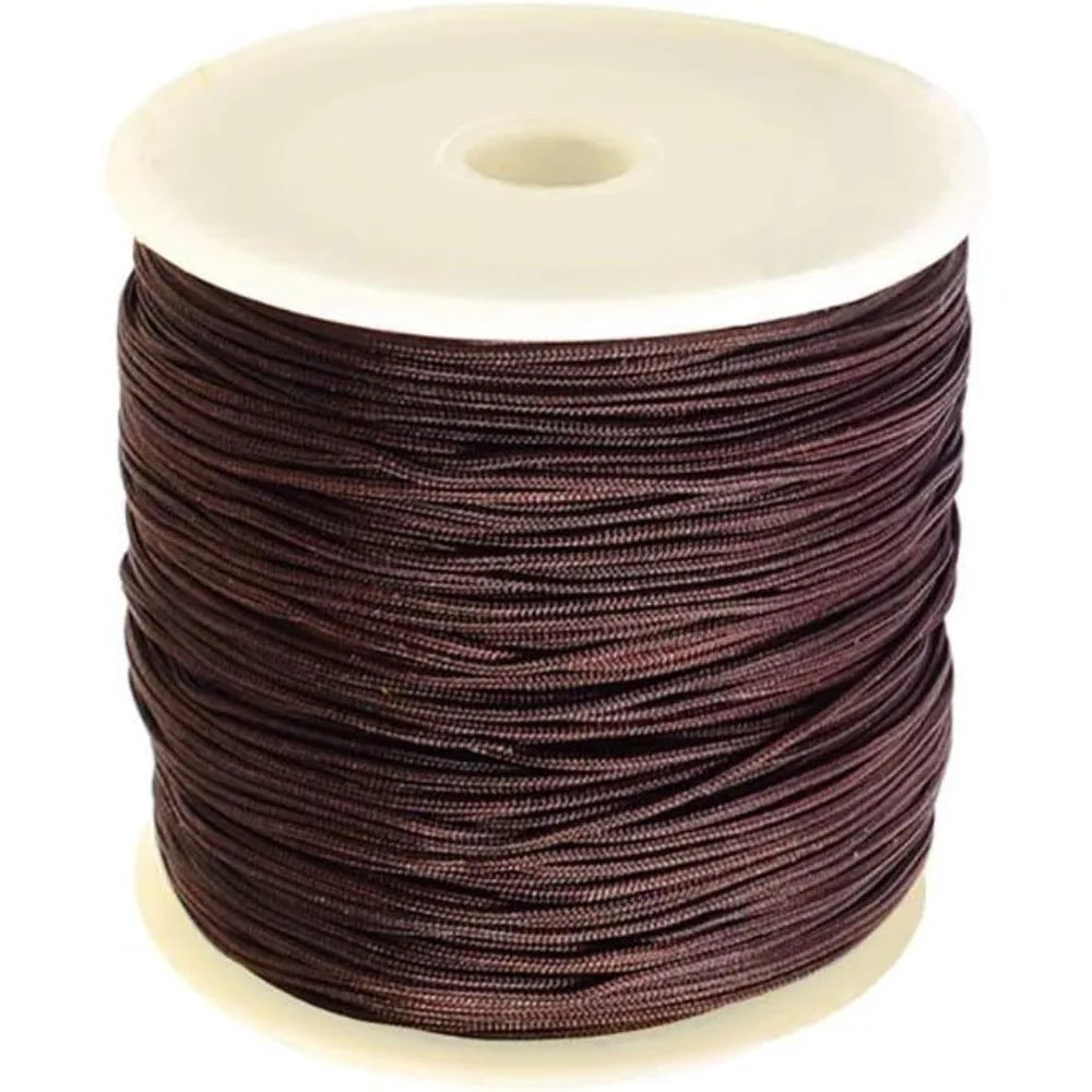 109 Yards 0.8mm Nylon Beading Cord – Knotting Thread for Jewelry Jewelry Beading Cord Axl AECH04-19148