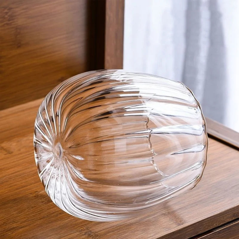 Glass Airtight Canister Jar with Wood Lid | Tea Coffee Grains Glass Storage Canister Axl