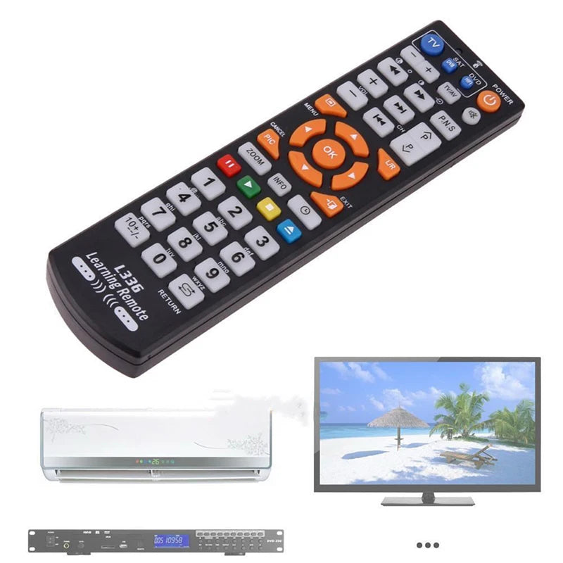 Universal Smart Remote Control – Learn Function TV DVD SAT CBL Universal Remote Control Axl