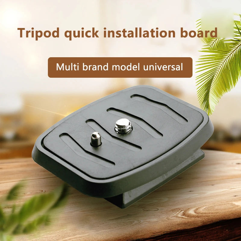 Quick Release Plate – Camera Tripod Mounting Adapter Tripod Quick Release Plate Axl