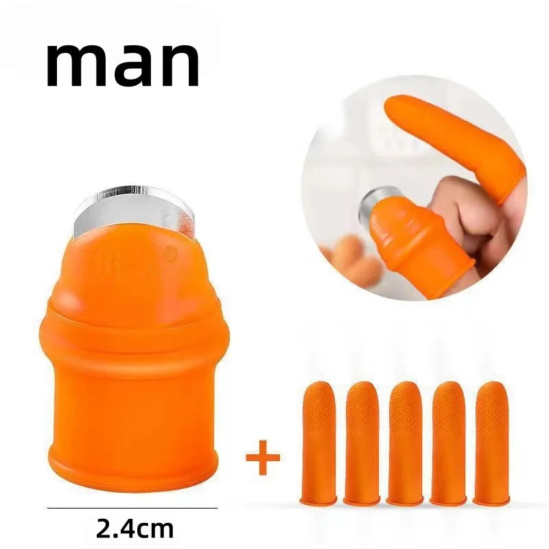 Garden Thumb Knife Stainless Steel – One-Hand Harvesting Tool Garden Harvesting Tool Axl Man set