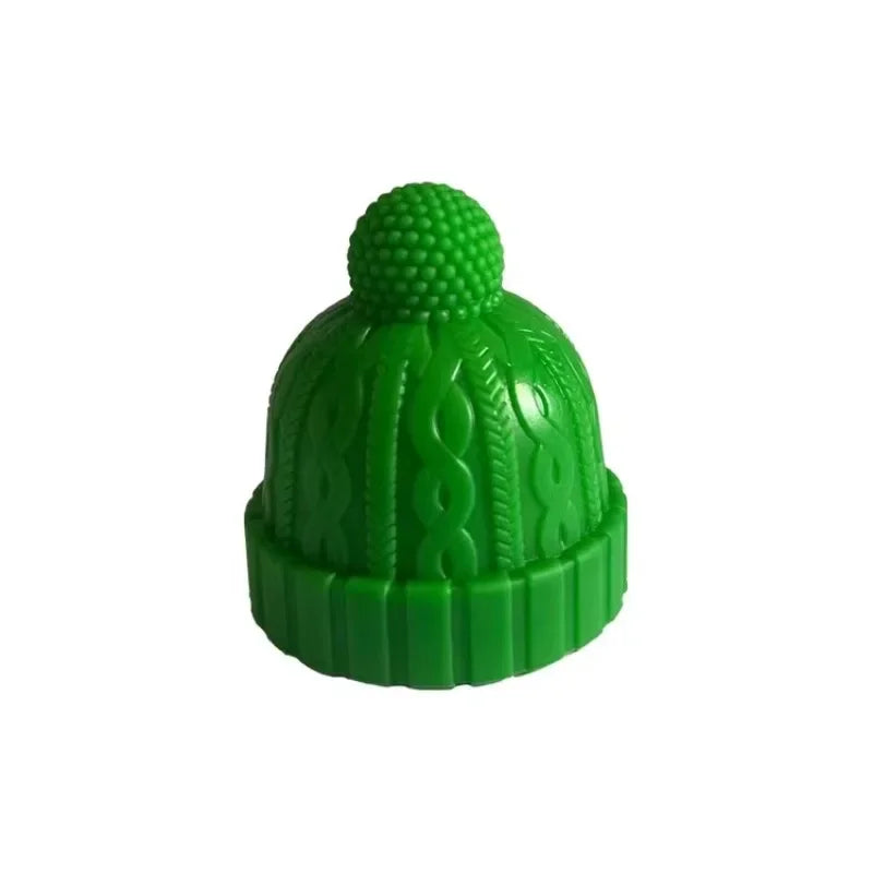 Silicone Little Red Riding Hood Wine Bottle Stopper & Cap Wine Bottle Stopper Axl green