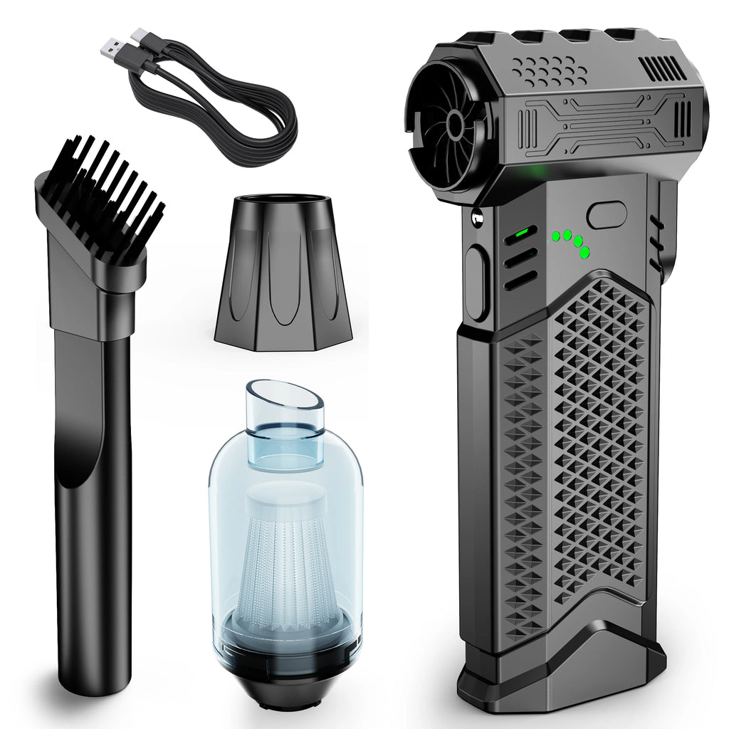 Portable Turbo Jet Blower Fan – Cordless 220km/h Airflow Portable Turbo Blower Axl 2 in 1 B