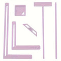 6-Piece Bookbinding Scrapbooking Tools Kit – DIY Craft Set Bookbinding Craft Kit Axl Purple