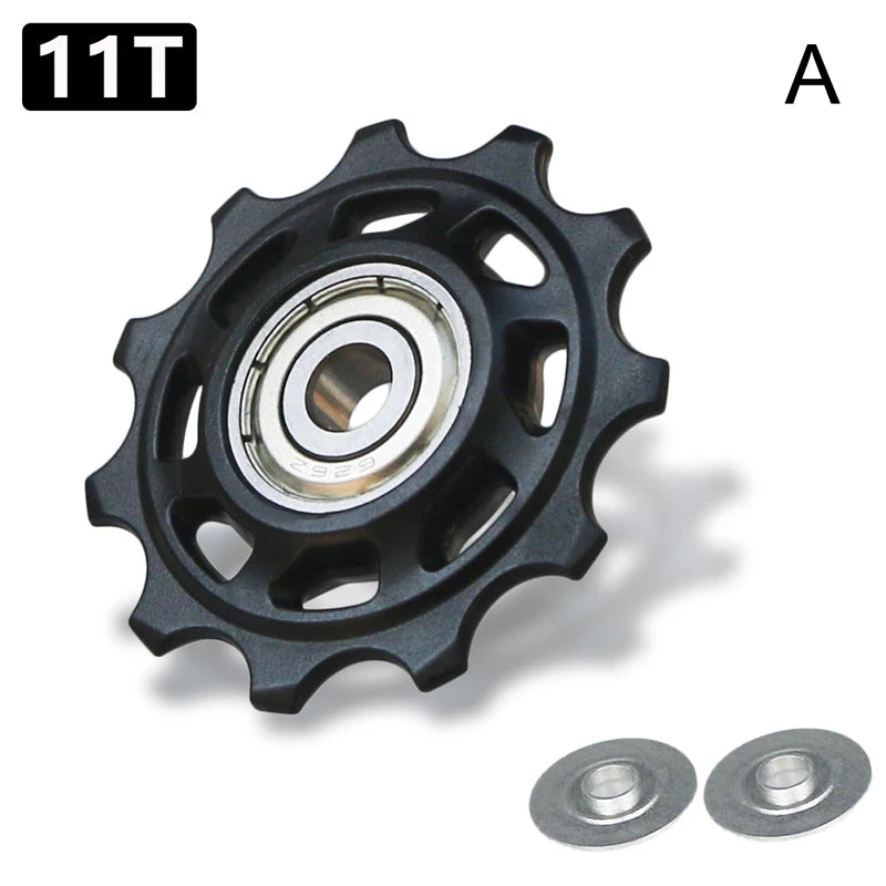 Bike Rear Derailleur Jockey Wheel 11T 12T 13T 14T Pulley Derailleur Jockey Wheel Axl 11T 1pcs