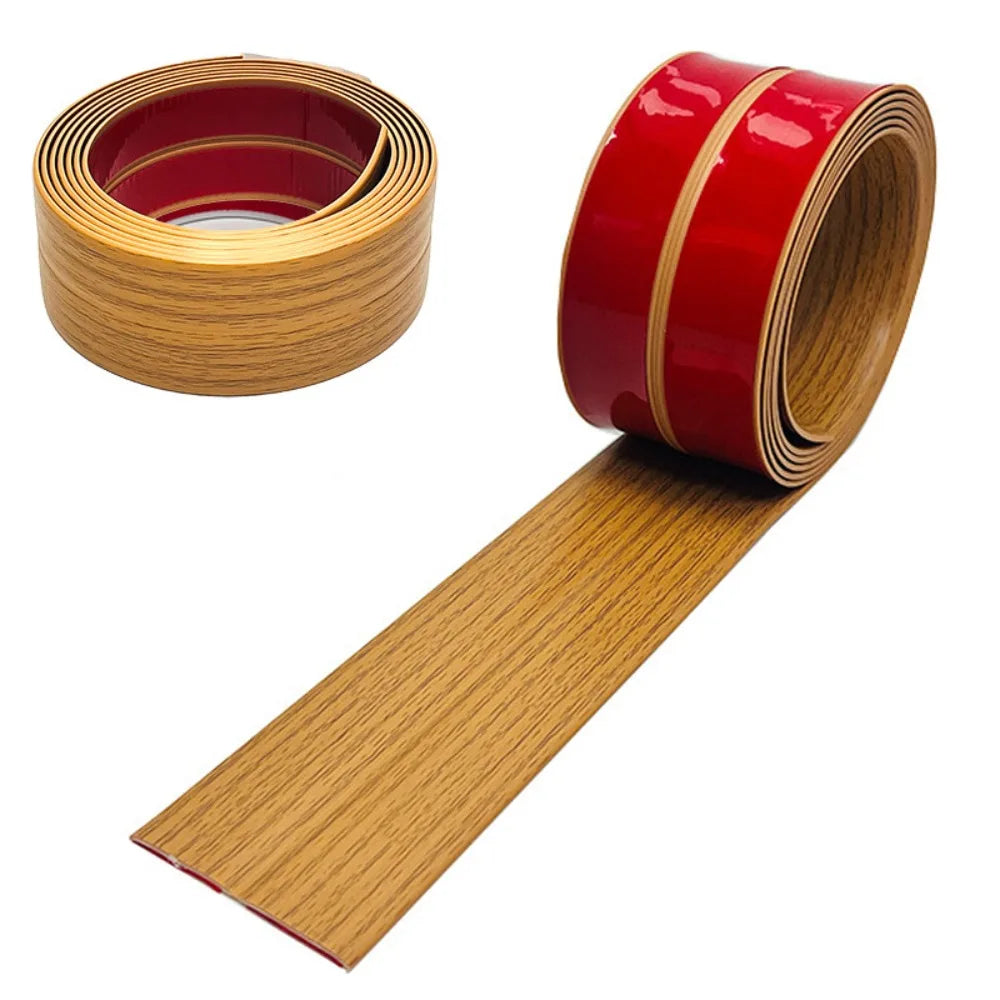 Flexible Self-Adhesive Corner Trim Strip – 3-in-1 Edge Guard Corner Trim Moulding Axl Yellow Oak-2cm x 3m