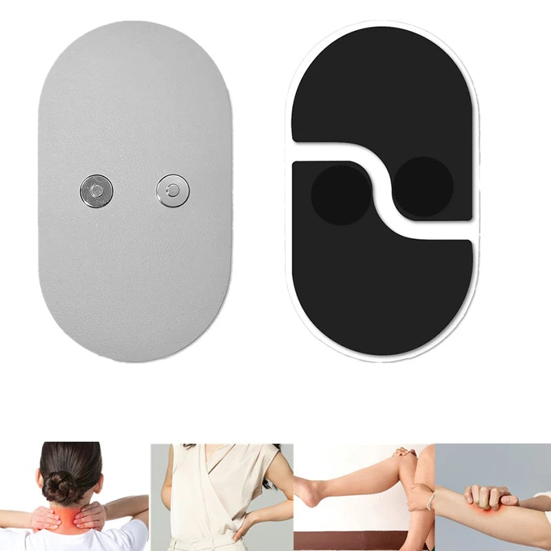Reusable Gel Electrode Massage Pads – TENS Sticky Patches 2/4 Pc Massage Pad Accessory Axl