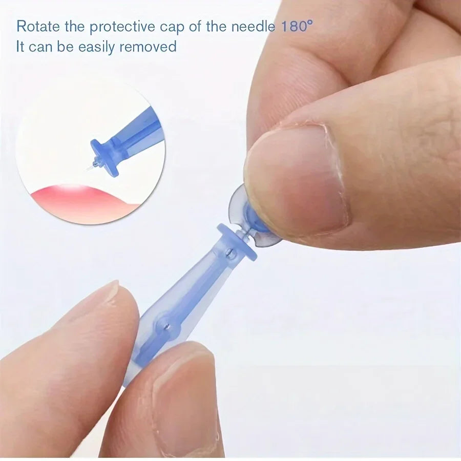 Blackhead & Pore Cleaning Kit – Superfine Extractor Needles Pore Cleaning Kit Axl