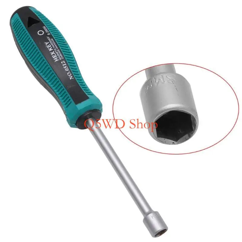 11mm Hex Nut Driver Socket Wrench – CR-V Steel Hand Tool Nut Driver Tool Axl