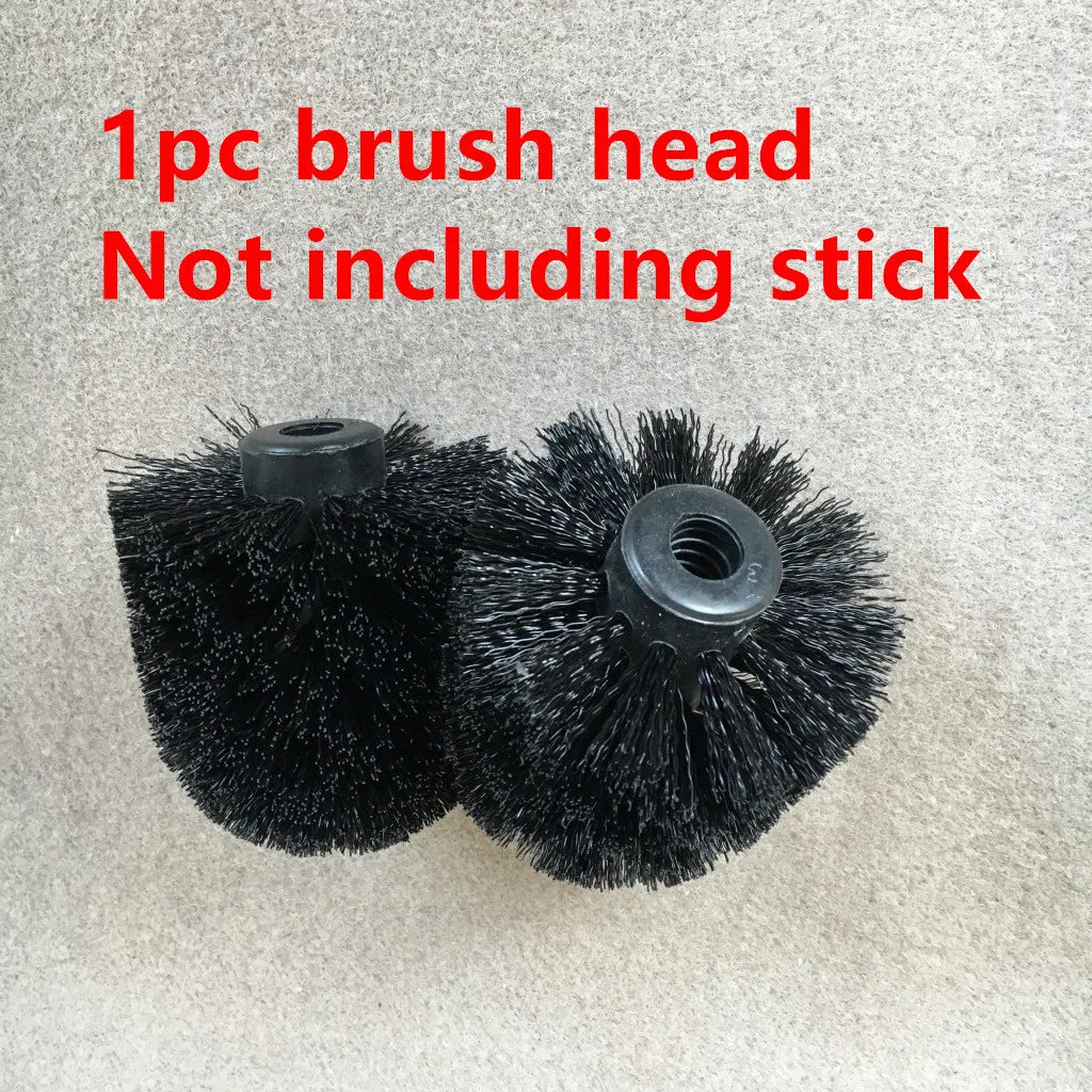 Universal Replacement Toilet Brush Head | Bathroom Cleaning Toilet Brush Head Axl black