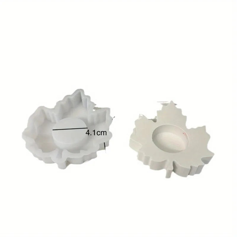 Maple Leaf Silicone Mold – DIY Tea Light & Resin Candle Holder Silicone Craft Mold Axl A