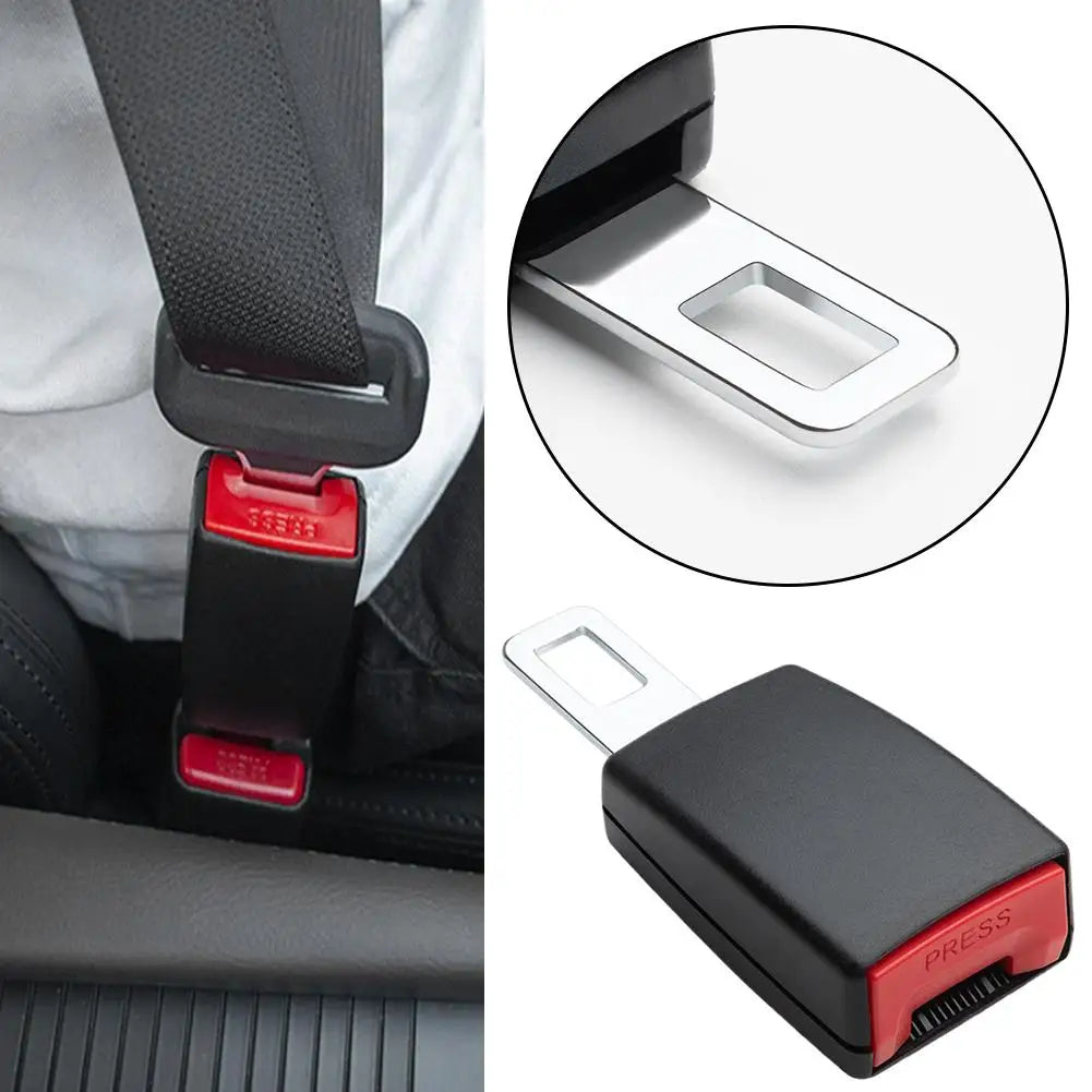 Car Seat Belt Buckle Extender – Universal ABS & Metal Clip Seat Belt Extender Axl