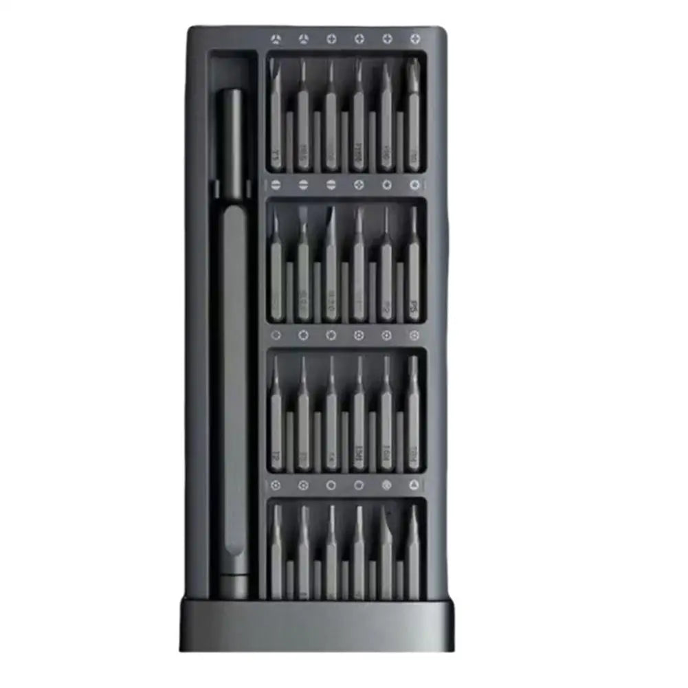 25-in-1 Precision Screwdriver Set – Torx, Hex & Flat Bits Precision Screwdriver Set Axl Plastic Handle