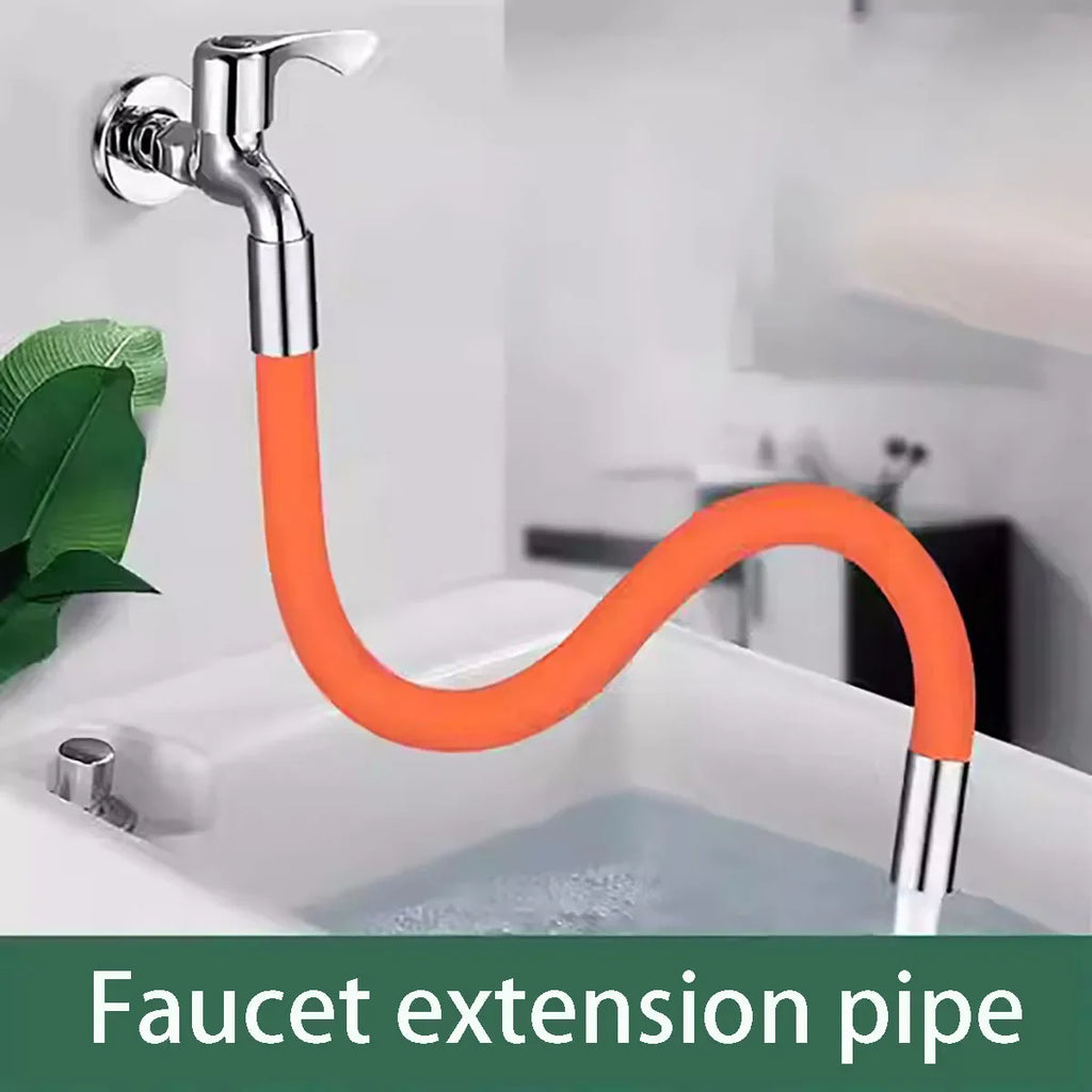 Universal Faucet Extension Pipe – Anti-Splash Water Extender Faucet Extension Pipe Axl