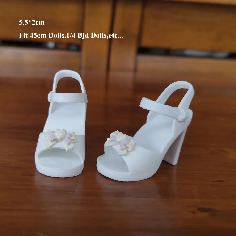 Miniature High Heel Sandals for 1/4 & 1/6 BJD Dolls – 6 Styles Doll Shoes Axl 2