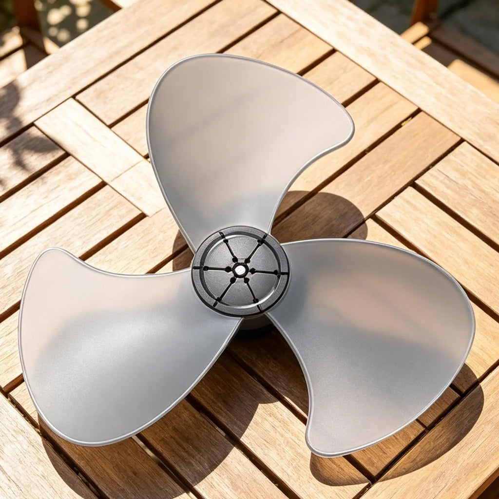 16-Inch Replacement Fan Blade for Stand & Desk Fans | 3-Leaf PP Fan Blade Replacement Axl
