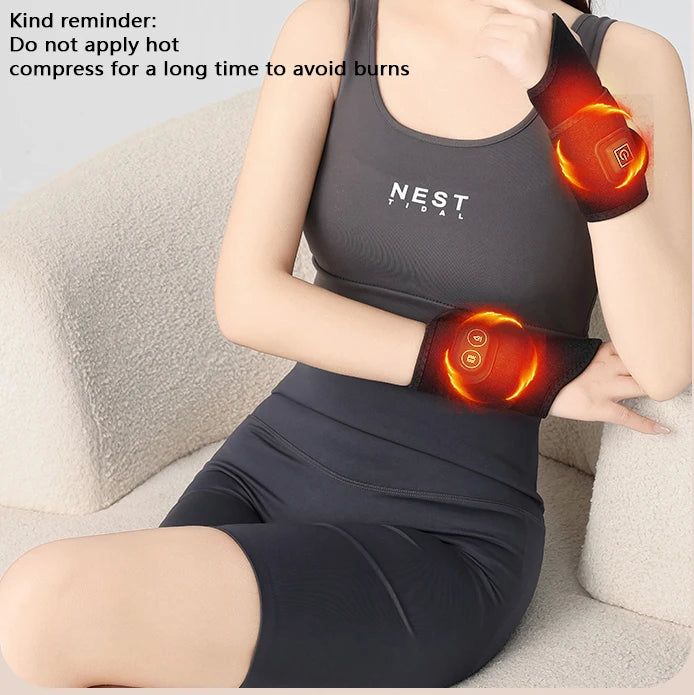 USB Heated Massage Wristband – Warming Wrist Support Wrap Heated Massage Wristband Axl