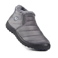 Men's Slip-On Chelsea Ankle Boots – Plush Lined Winter Shoes Chelsea Ankle Boots Axl GRAY 35