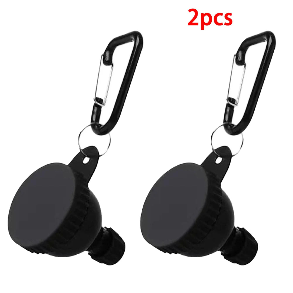 Mini Protein Powder Container with Keychain & Funnel 50ml Supplement Storage Container Axl 2PCS