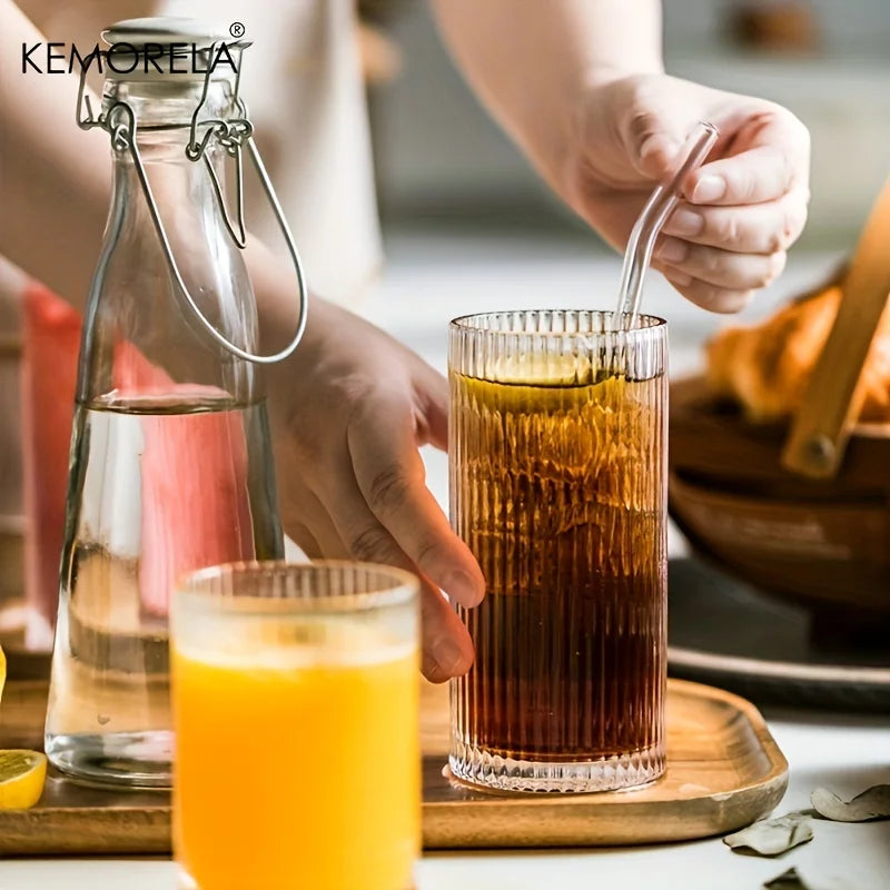 KEMORELA Borosilicate Glass Mug – Hot & Cold Drinkware Cup Borosilicate Glass Mug Axl