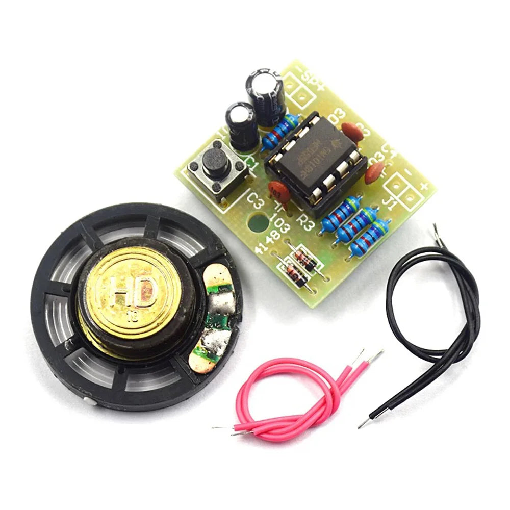 NE555 Doorbell DIY Kit – Dual Tone PCB Soldering Practice DIY Electronics Kit Axl