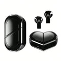 K520 Heart-Shaped Foldable Wireless Bluetooth Headphones Wireless Headphones Axl black