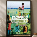 Slumdog Millionaire Movie Poster – Self-Stick HD PVC Wall Art Movie Wall Poster Axl White06 50X70cmNoframe