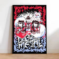 Babymetal Pop Group HD Wall Poster – Self-Adhesive Waterproof Wall Poster Axl z15 30X40cmNoframe