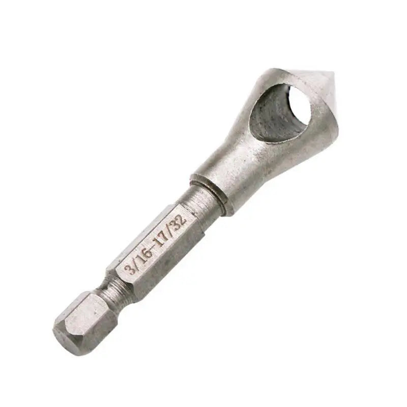3-Piece HSS Countersink Bit Set – Chamfer & Deburring Drill Countersink Drill Bits Axl