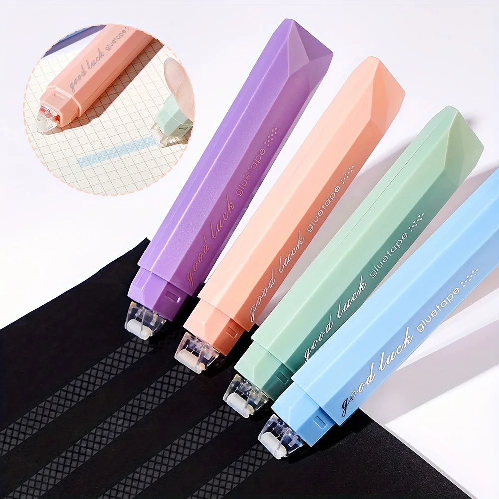 4-Pack Double-Sided Dot Correction Tape 8mm – Craft & Study Double-Sided Tape Axl