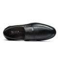 YBQJOO Men's Slip-On Loafers – Business Casual Flat Shoes Men's Slip-On Loafers Axl black 41