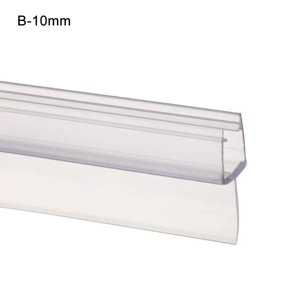 Shower Screen Door Seal Strip – PVC Water Baffle 4–12mm Door Seal Strip Axl B-10mm