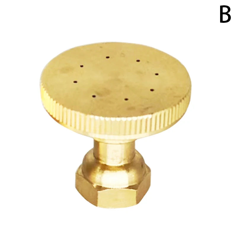 8-Hole Brass Atomizing Garden Sprinkler Nozzle – High Pressure Garden Sprinkler Nozzle Axl B