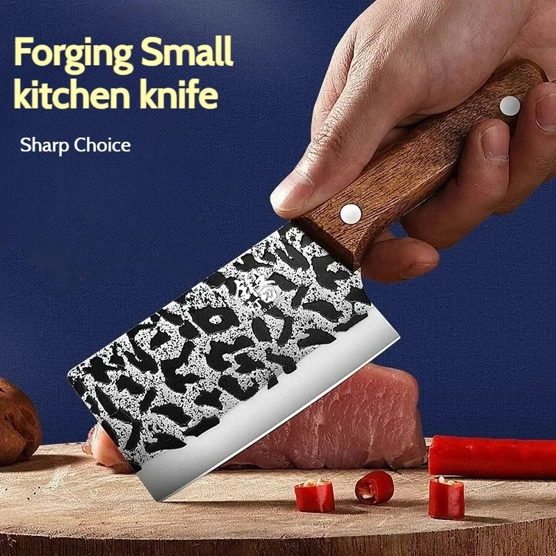 Mini 3-Piece Stainless Steel Kitchen Knife Set – Chef & Cleaver Kitchen Knife Set Axl
