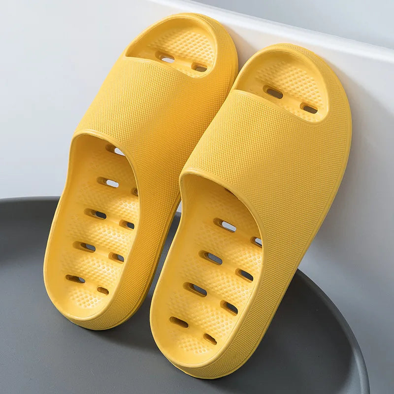 Women's EVA Anti-Slip Quick-Dry Indoor Shower Slippers Indoor Shower Slippers Axl YELLOW 36-37