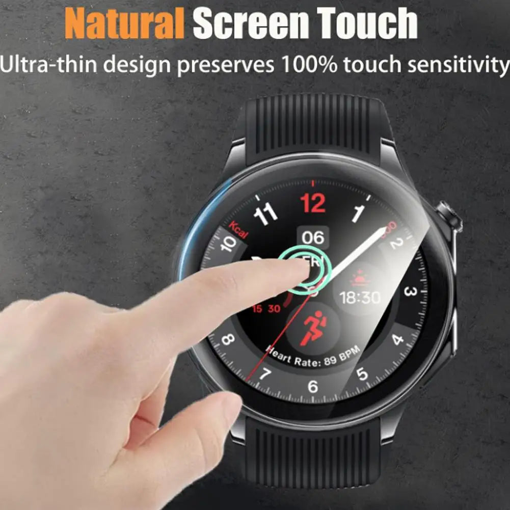 OnePlus Watch 2 TPU Screen Protector – Hydrogel Film Smartwatch Screen Protector Axl